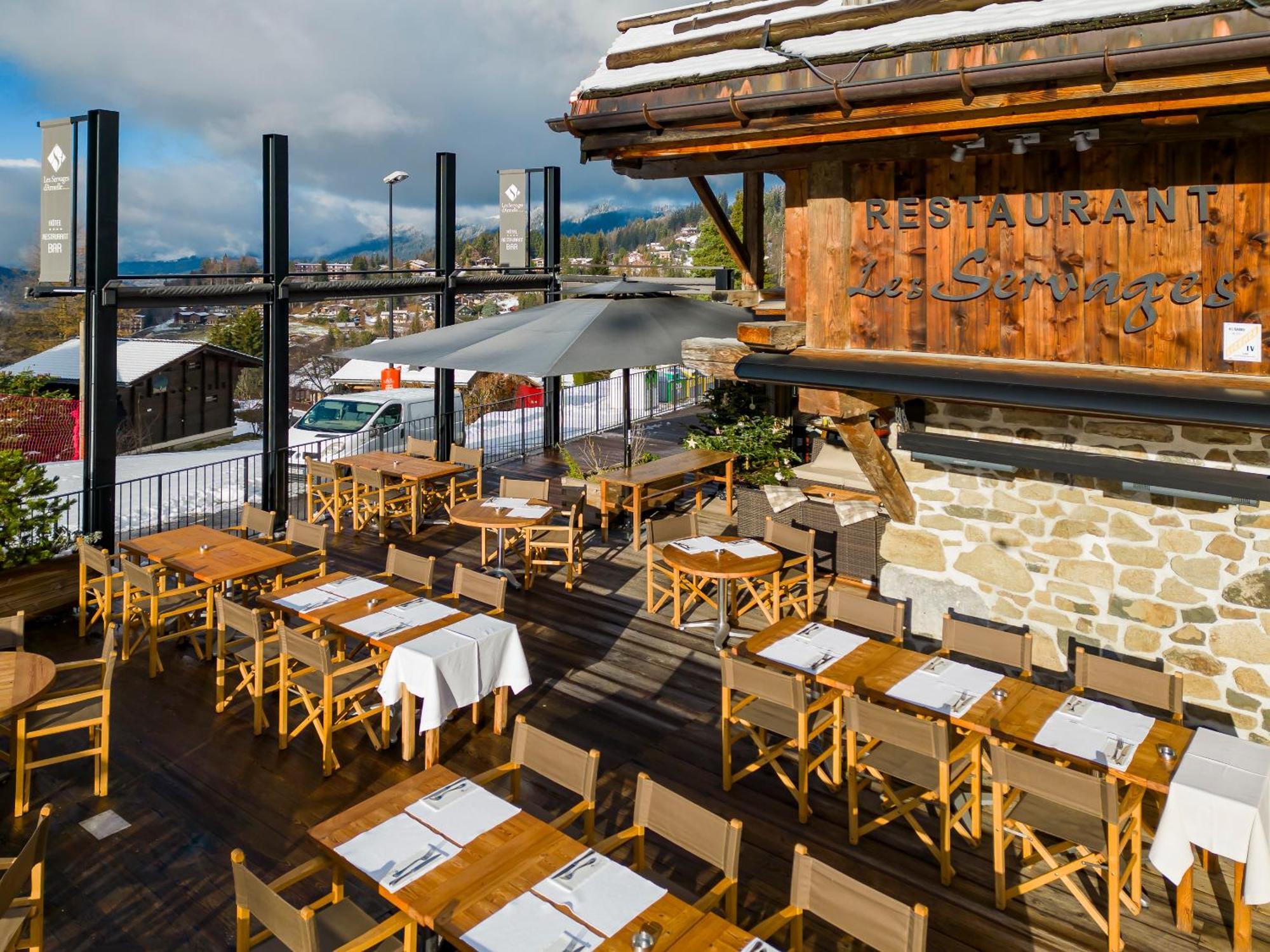 Hotel Les Servages D'Armelle Les Carroz d'Araches Ngoại thất bức ảnh